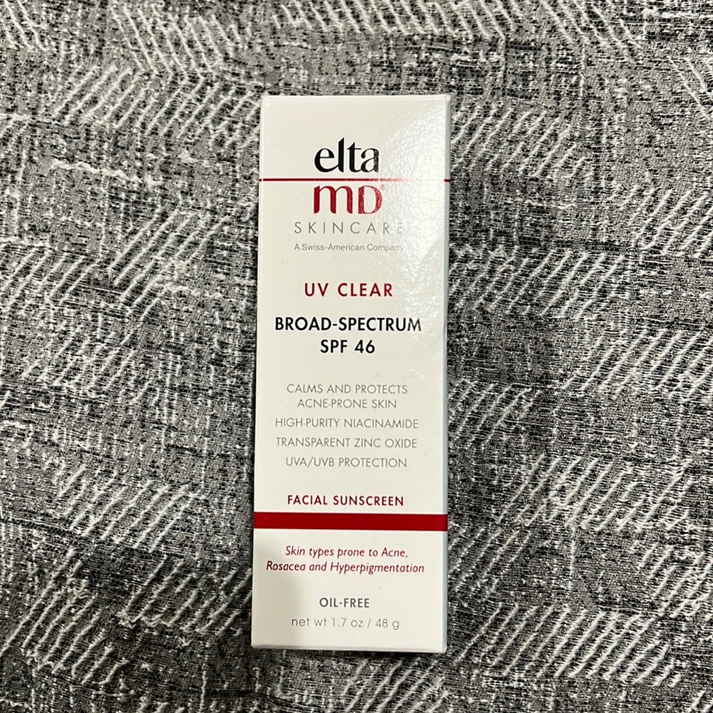 Elta MD UV Clear spf 46, never used